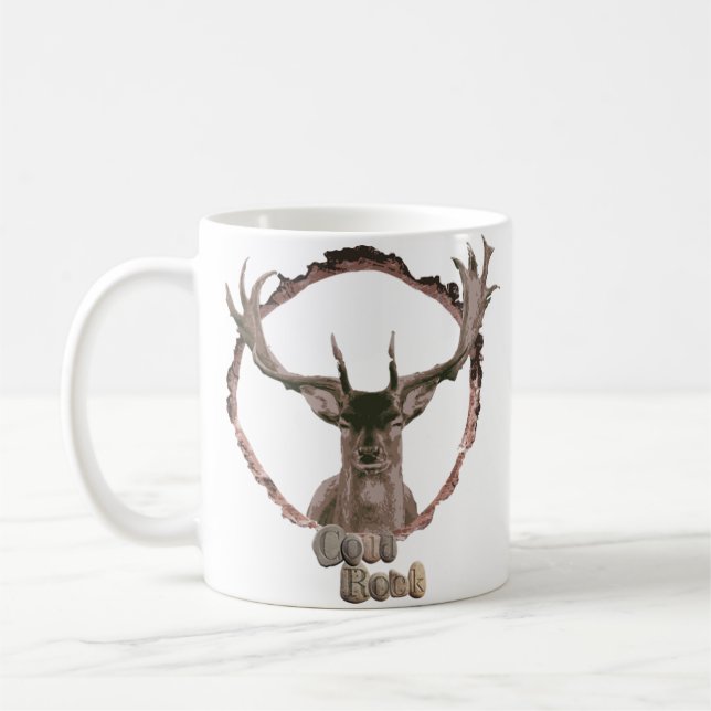 Deer coffee mug. mug (Left)