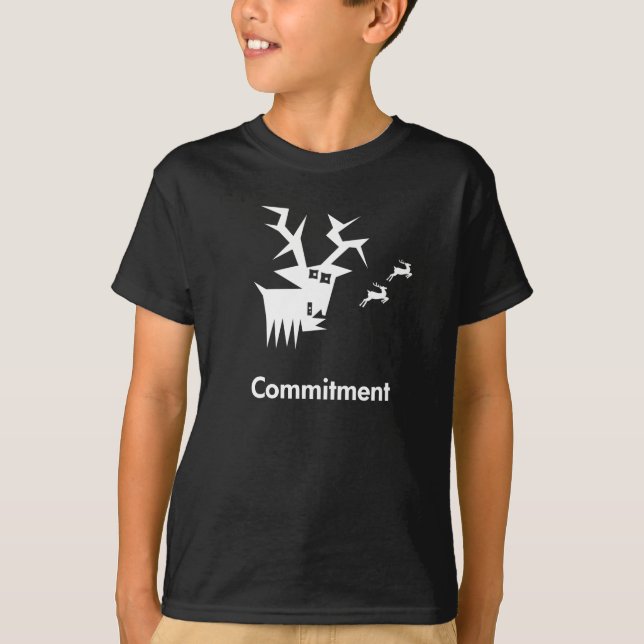 Deer Commitment T-Shirt (Front)