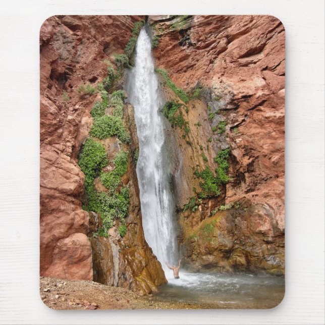 Deer Creek Falls - Grand Canyon - Waterfall Mouse Pad (Front)