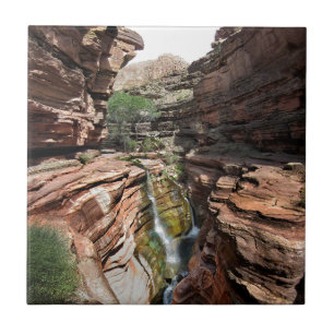 Deer Creek Narrows Waterfalls 2 - Grand Canyon Tile