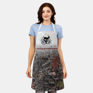 Deer Crest and Camo Apron