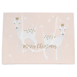 Deer - Cute Christmas Gift Bag