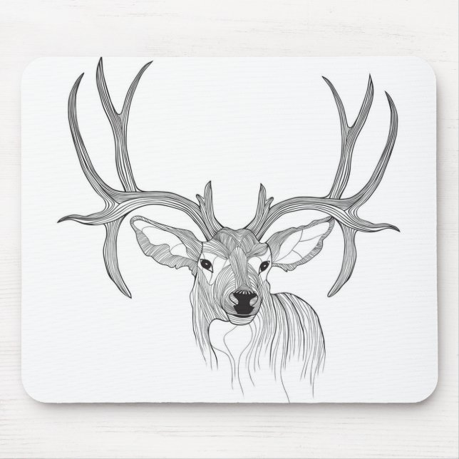 deer,deer hunting,mule deer,baby deer,white tail mouse pad (Front)