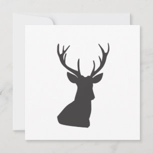 Deer Deer Silhouette Silhouette Animal Wild Postca
