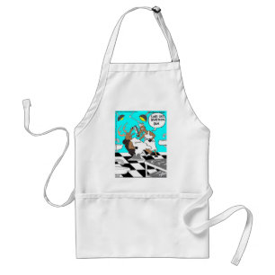 Deer Dentistry Buck Teeth Funny Cards Tees Gifts Standard Apron