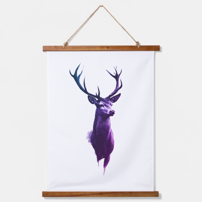 Deer design hanging tapestry (Front)