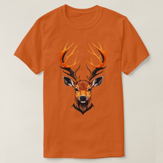 Deer Design T-Shirt (Design Front)