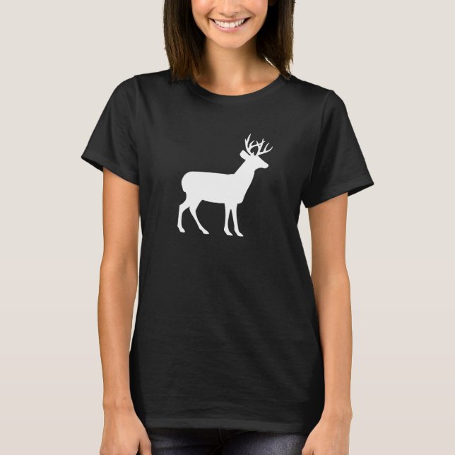 Deer Doe Animal Zoo Mammal Cute T-Shirt (Front)