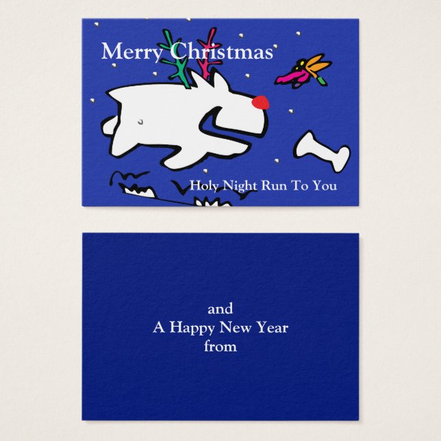 Deer Dog's Holy Night Run with Dragonfly (Front & Back)