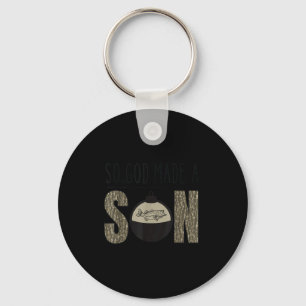 Deer Duck Fish Hunting Season Christian Son Kids B Key Ring