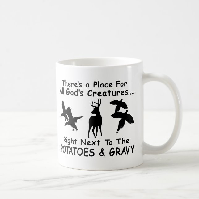 DEER,DUCK & PHEASANT HUNTING COFFEE MUG (Right)