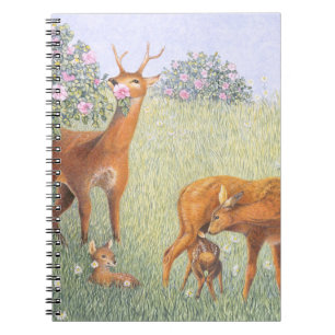 Deer Family Notebook