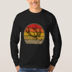 Deer Farmer Retro Vintage Forest Animal T-Shirt