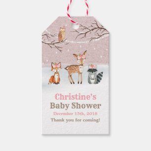 Deer Favour Gift Tag