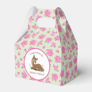 Deer Fawn Baby Shower Favour Box