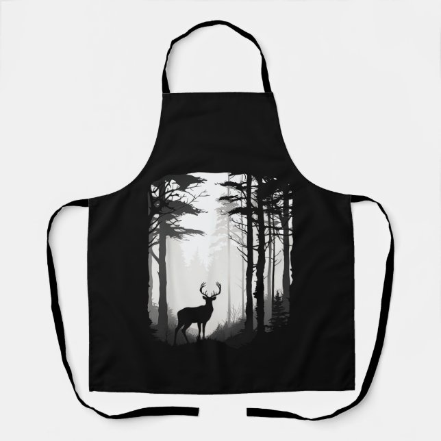 Deer Forest Wildlife Apron (Front)