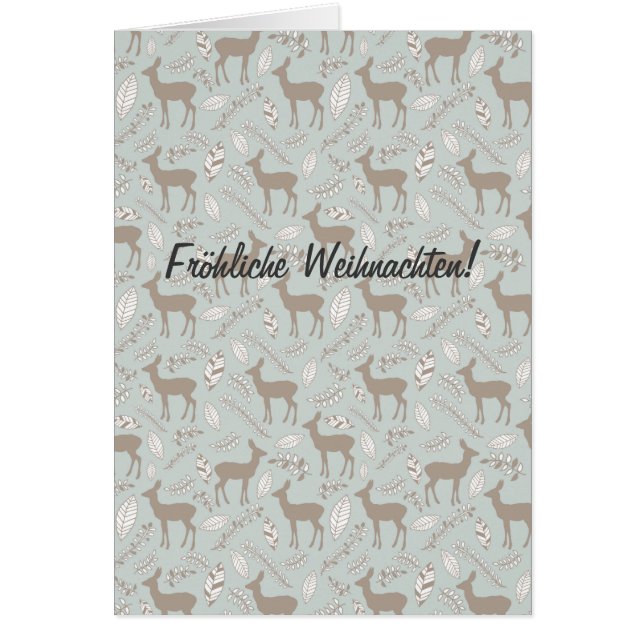 Deer, Fröhliche Weihnachten! (Front)