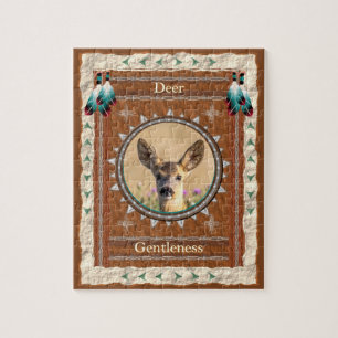 Deer -Gentleness- Jigsaw Puzzle w/ Gift Box