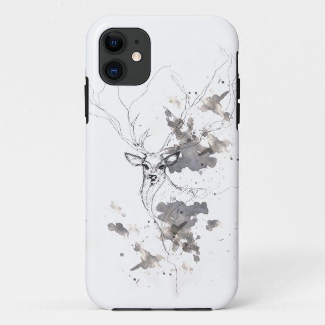 Deer Graphic Case-Mate iPhone Case (Back)