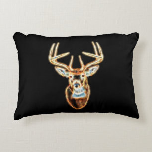 Deer Head digital Energy Spirit Decorative Cushion