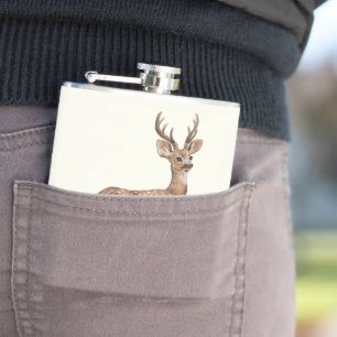 Deer Hip Flask