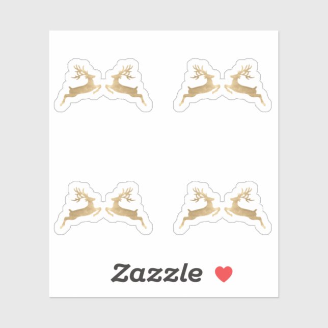 Deer Holidays Christmas Envelope Winter (Sheet)