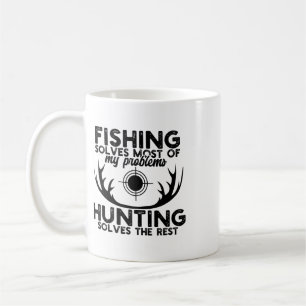Deer Hunt Funny Fishing And Hunting Coffee Mug