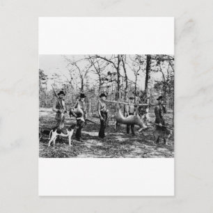 Deer Hunter, 1922 Postcard