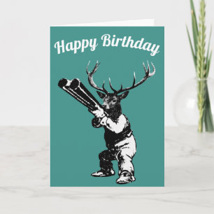Deer Hunter Birthday Card