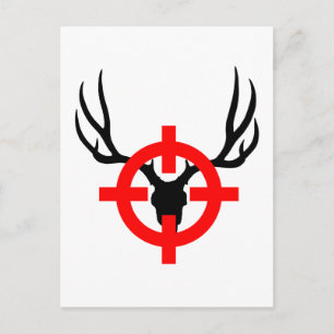 Deer Hunter - Bullseye Postcard