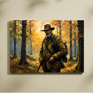 Deer Hunter Canvas Print