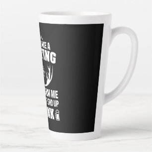 Deer Hunter Drinking Latte Mug