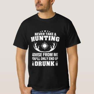 Deer Hunter Drinking T-Shirt