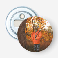 Deer Hunter In Woods