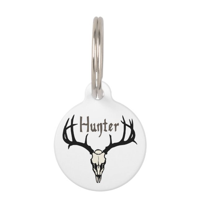 Deer Hunter Pet Tag (Front)