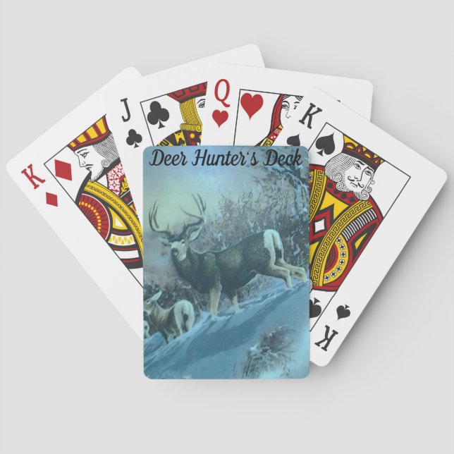 Deer Hunter's Deck Playing Cards (Back)