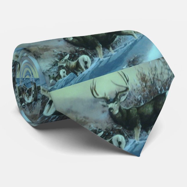 Deer Hunter's Tie (Rolled)