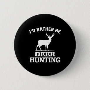 Deer Hunting Art For Men Women Buck Elk Hunter Dee 6 Cm Round Badge