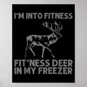 Deer Hunting Art For Men Women Wildlife Hunter Dee Poster