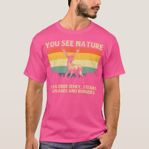 Deer Hunting Art For Wildlife Hunter Deer Hunting T-Shirt
