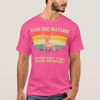 Deer Hunting Art For Wildlife Hunter Deer Hunting T-Shirt