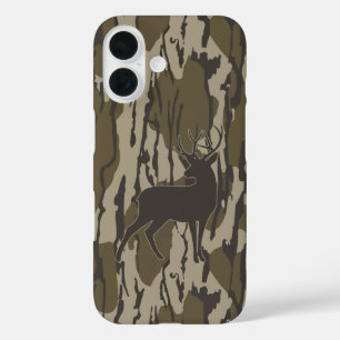 Deer Hunting Bottomland Camo Deer Bottomland Camo iPhone 16 Case