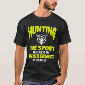 Deer Hunting Bow Hunter Wild Animal Shooting Seaso T-Shirt