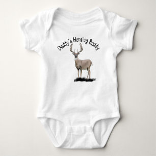 Deer Hunting Buddy Baby Bodysuit