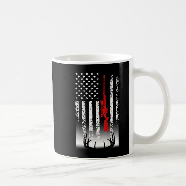 Deer hunting hunter gifts coffee mug (Right)