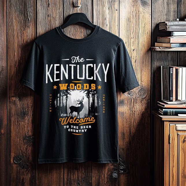 Deer Hunting Kentucky Vintage T-Shirt (Deer Hunting Kentucky Vintage T-Shirt)