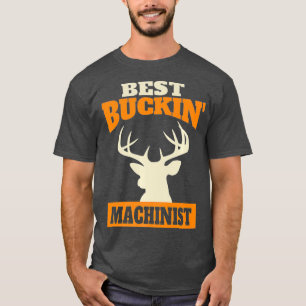Deer Hunting Machinist Premium T-Shirt
