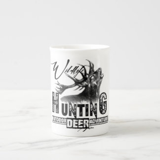 Deer hunting, outdoor adventure travel mug flask
