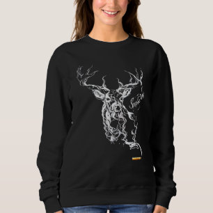 Deer Hunting Smoke Em Hunter Husband Father Grandp Sweatshirt