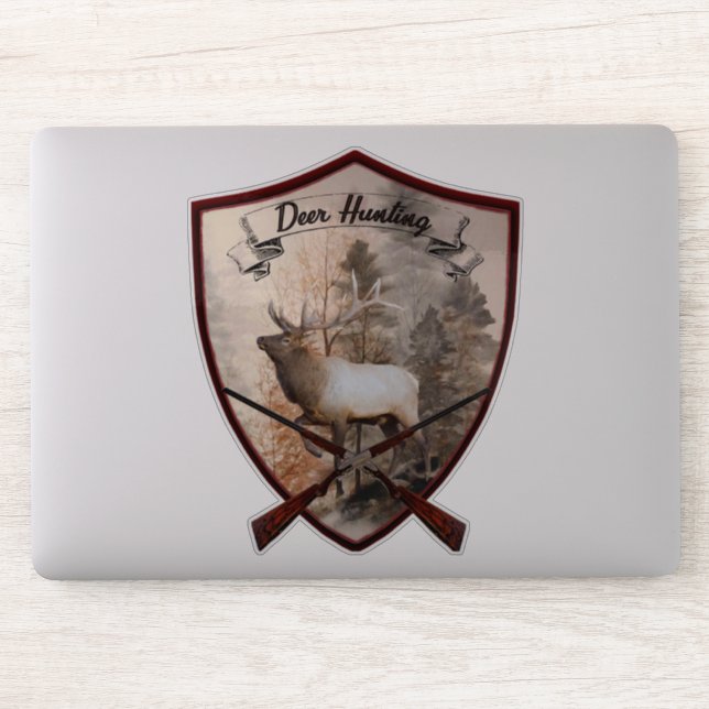 Deer hunting Sticker (Computer)